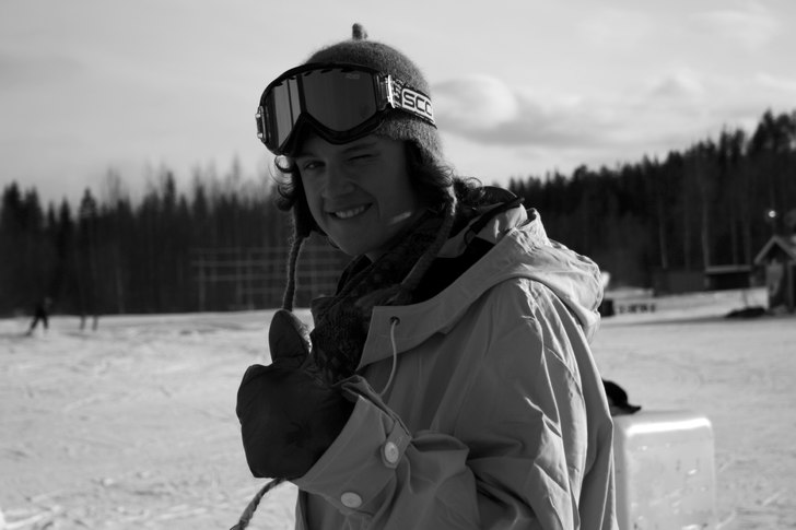 Saknar vintern =b. Foto: Maria Johansson. Åkare: Olle Lahti.