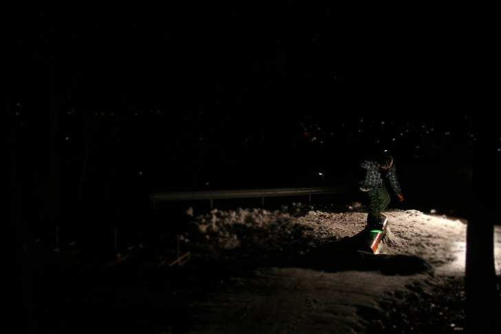 Lite kvällsmys :). Foto: Joakim Croy. Åkare: Rickard Croy.