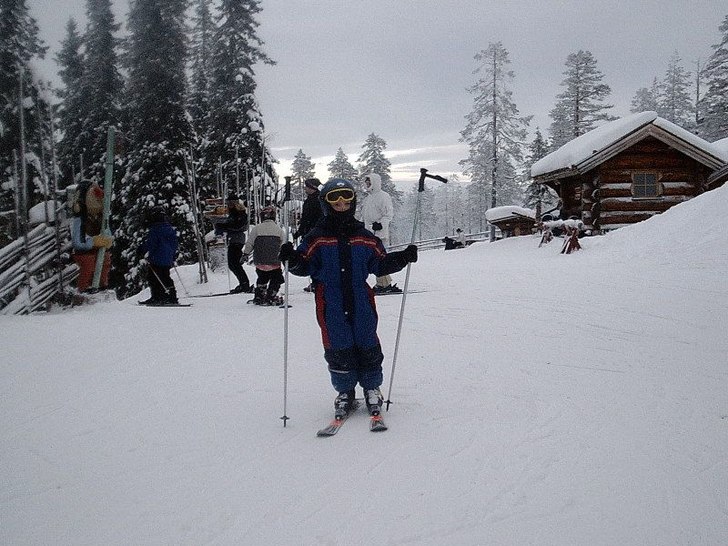 "Kan vi inte åååka snart!?". Foto: Seth Pylad. Åkare: brorsonen.