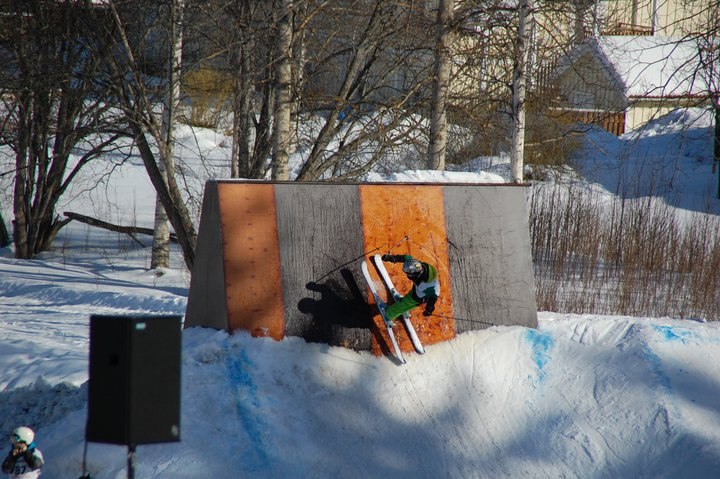 Wallride. Foto: Dan Nygren. Åkare: Andreas Nygren(jag).