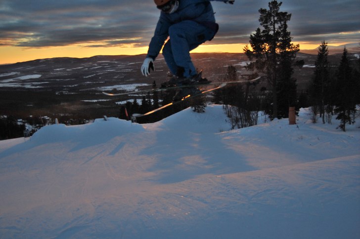 180  nästan mute . Foto: Niko Persson. Åkare: Jag.