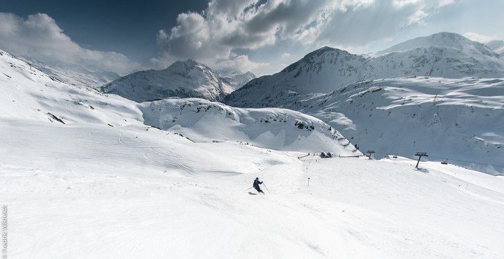 En fin dag på fjället.... Foto: Fredrik Wikfeldt. Åkare: Mathias Ekwing.