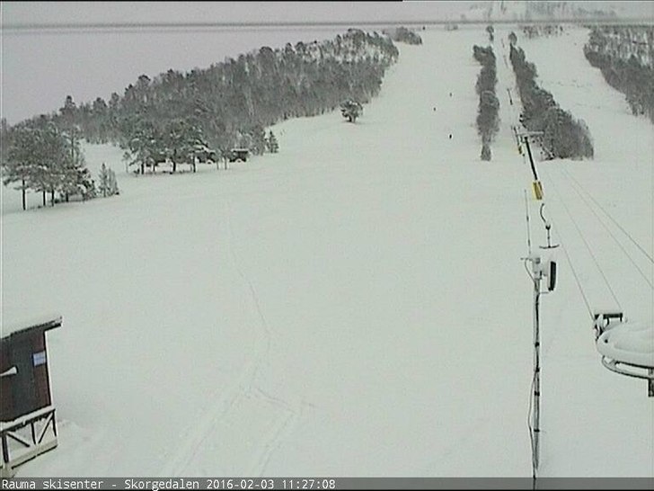 Snøen er tilbake
Det snør for tiden og siste 3 d.