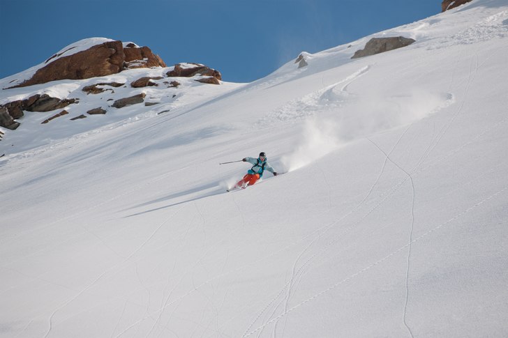 Sköna svängar!. Foto: Hans Sellberg. Åkare: Christian Fickler.