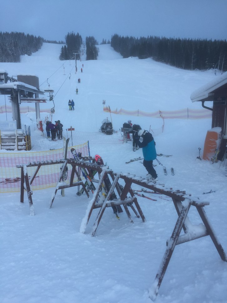 Puddersnø
En flott dag med masse nysnø  minus -1.