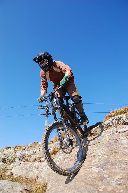 September i Åre. Foto: Henrik Kjellman. Åkare: Tim Eriksson.
