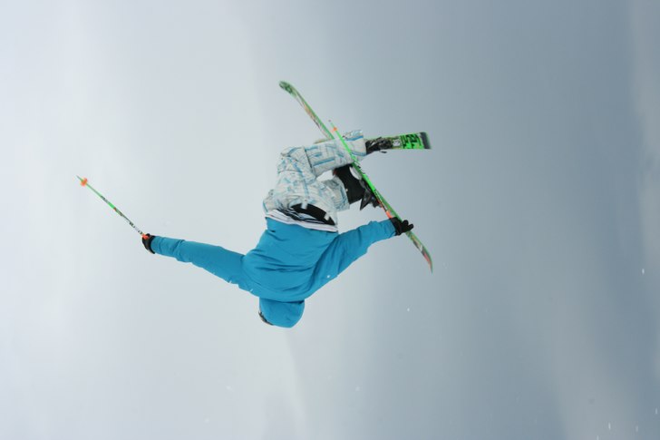 Från Bydalen Big Air. Foto: Gustav Ekroth. Åkare: Alex?.