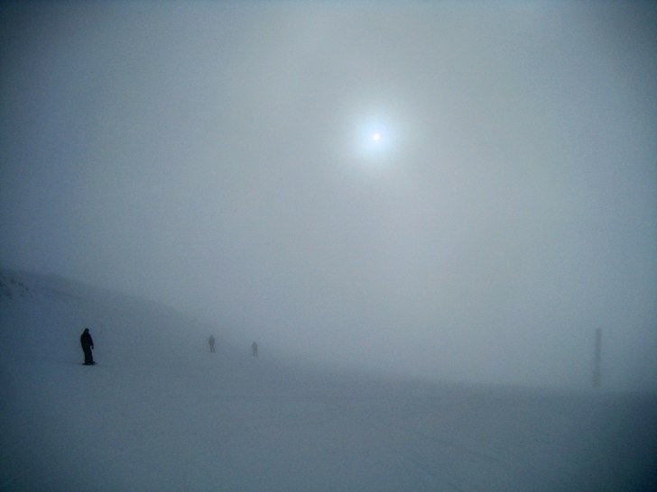 En dag i dimman.. Foto: Andreas Andersson.