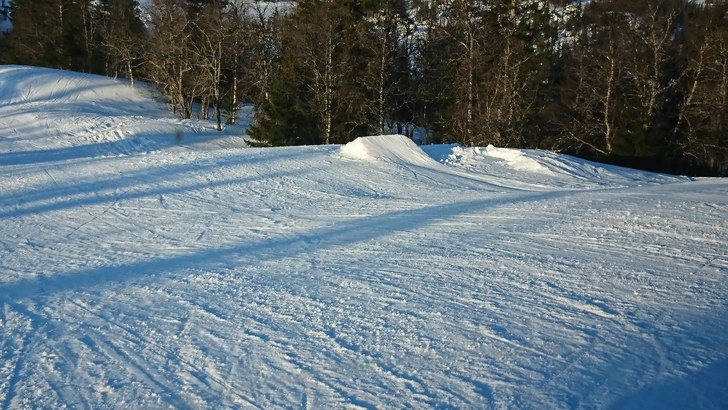 Knallvær
Påskens fineste dag i dag? Knallblå hi.