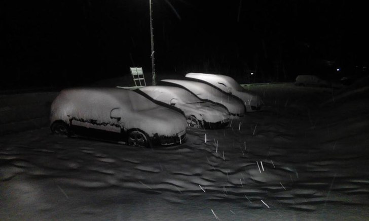 Nysnø idag :-)
Mindre vind idag, og 17-18cm nysn�.