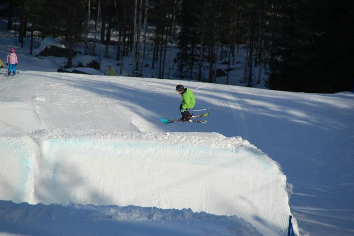 Foto: pappa. Åkare: jag.