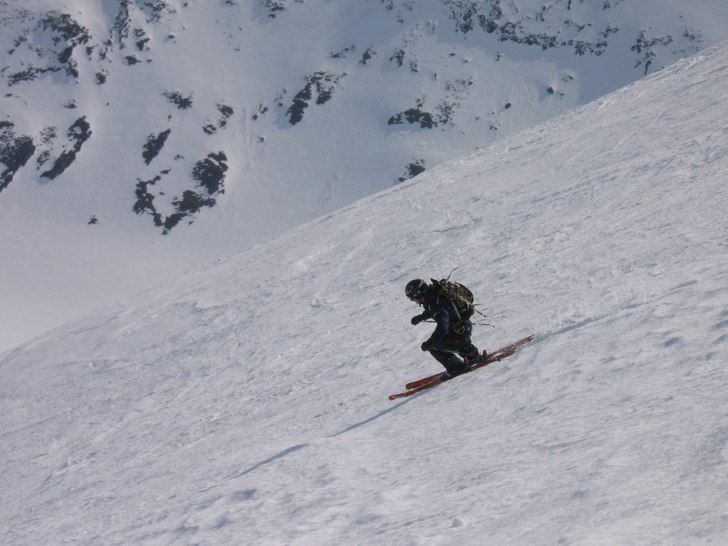 På Sönner med Getryggen i bakgrunden.. Foto: Ville Berg-Malmborg. Åkare: Emil.
