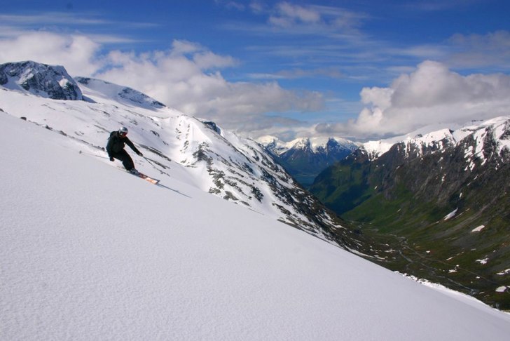 Norge är ett vackert land!. Foto: Johan Hellman. Åkare: Daniel Furberg.