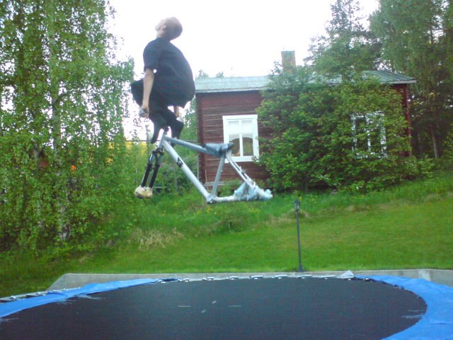 jag tästar en coridova!!. Foto: anton. Åkare: robin.