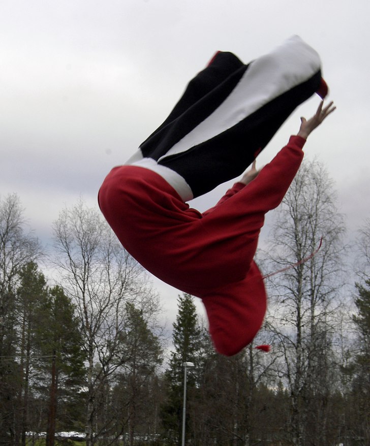 En backflip truckdriver ;). Foto: Sandra. Åkare: Eric.