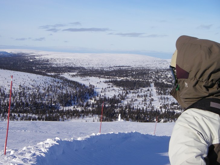 En på mig i sälen :D Inga vidare toppar  men chi. Foto: Sofie Bäcklund. Åkare: Daniel Erlingfors.