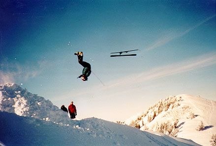Hahaha... Knatade upp till ryggen en sen eftermidd. Foto: Jeppe Lindqvist. Åkare: Mike Sherman.