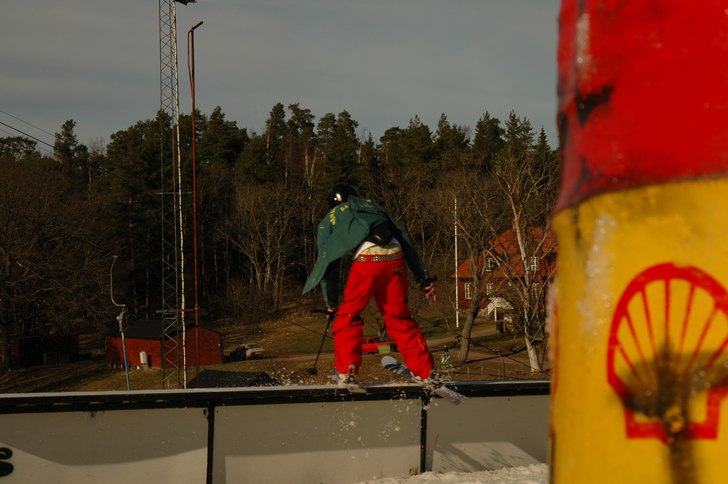Rails n BBQ. Foto: Andreas Höjvall. Åkare: seb Hjorth.