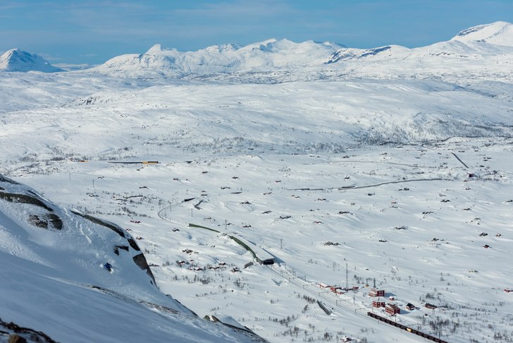 Lars-Åke Krantz i Norgesvängen.. Foto: Axel Mossling.