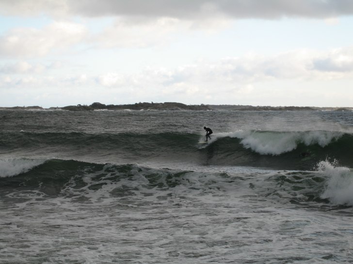 Going in.... Foto: Johan Isaksson.