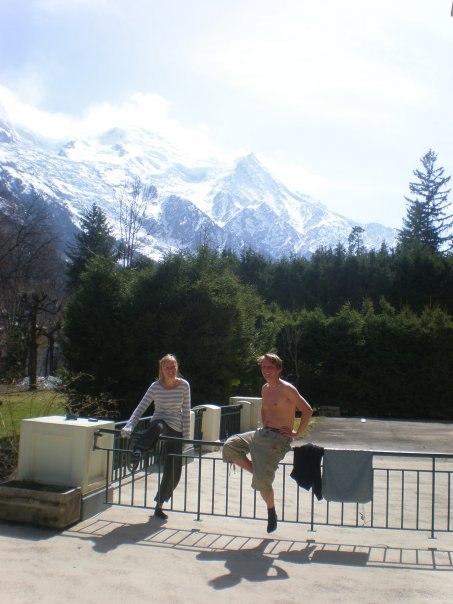 Vårat snajsiga boende i cham.. Foto: Anna Ahlberg. Åkare: jag, Philip.