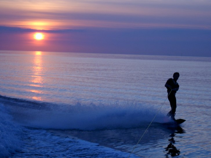 vilken kväll!. Foto: Elin Strandh. Åkare: Gustav Malmqvist.