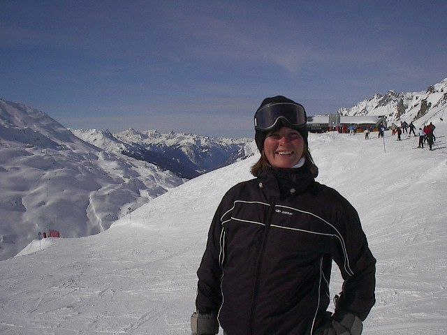 Foto: Mamma på besök. Åkare: Stina.