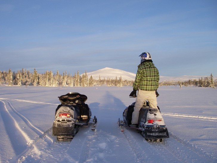 Skoterweekend slednecks. Foto: Gustaf Axelsson. Åkare: Gustaf Axelsson.