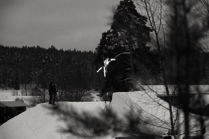 Uppsala vinterfest. Foto: Filip Älfvåg. Åkare: Okänt.
