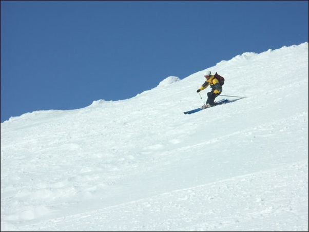 Skjøn påsksnø!. Foto: Ola Rockberg. Åkare: Andreas Kvist Dahl.