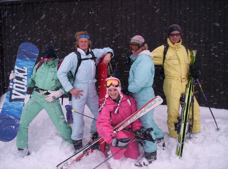 Skilehrer 2005/2006. Foto: Ann-Kristin. Åkare: Fabi, Katha, Flooo, Philler, Georg.