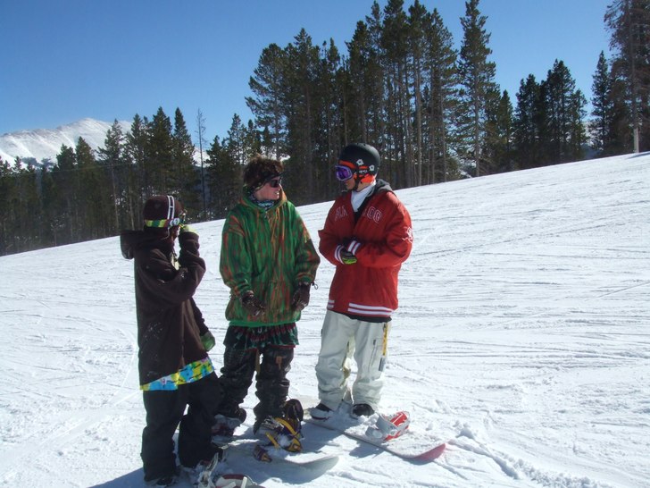 Åkare: Tyler Lynch, Lucas magoon and me in Breck.