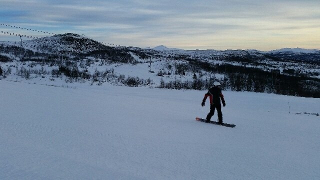 Beitostølen skiheiser 
Vakker morgen stemning på.