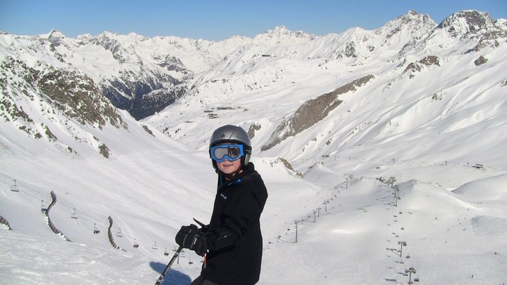 Joar på väg ned.. Foto: Rikard Söderberg. Åkare: Joar.