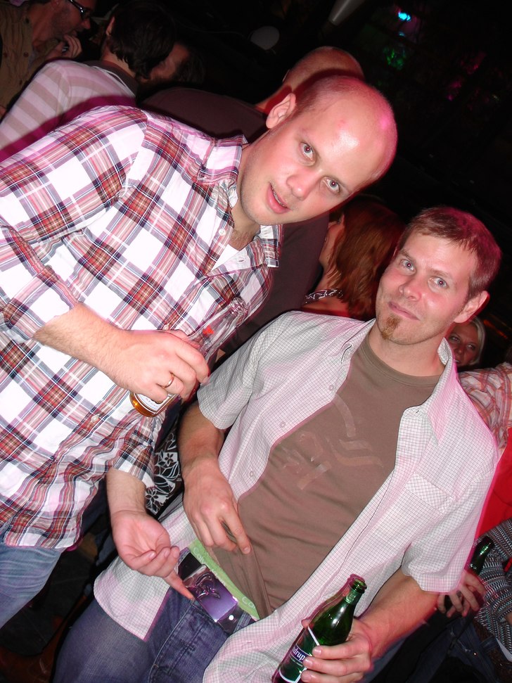 Foto: Stefan Brodén. Åkare: Kalle ville ha Mats fina vikingabälte.