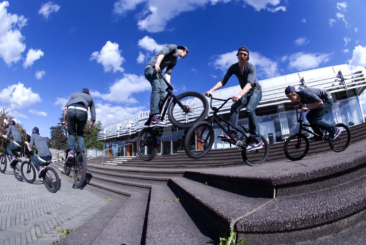 360 ner för en trappa. Foto: hugo ljungquist. Åkare: teo ljungberg.