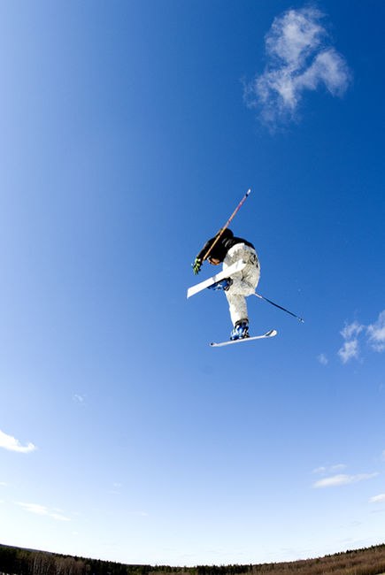 Jag på Springsession i måttsund 2007. Foto: Simon Pontér. Åkare: Adam Runeberg.
