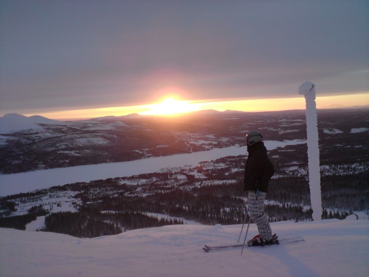 sista åket.. Foto: Konta. Åkare: Joacim.