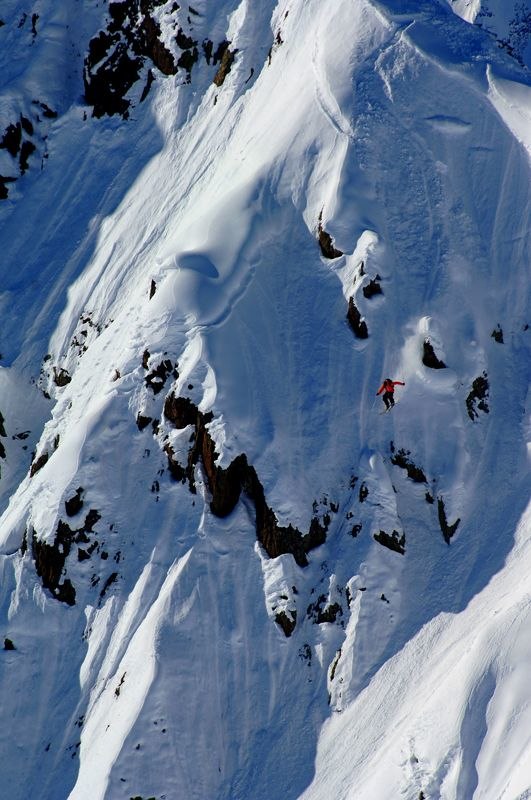 Gamle legenden Steve Mahres son Andy kör 
hårig. Foto: Mattias Fredriksson. Åkare: Andy Mahre.