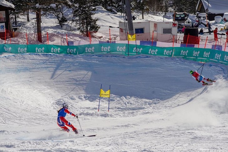 STRÅLENDE SOL OG WORLD CUP TELEMARK!
Fantastsikt .