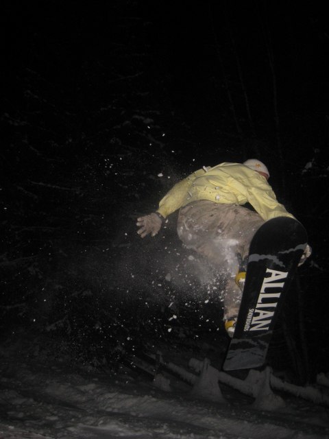 första åket på 2 år, skitskoj.. Foto: Robin bygdell. Åkare: tobias hennerfors.