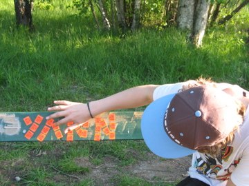 YANN me pris lappar. Foto: Egil. Åkare: YANN.