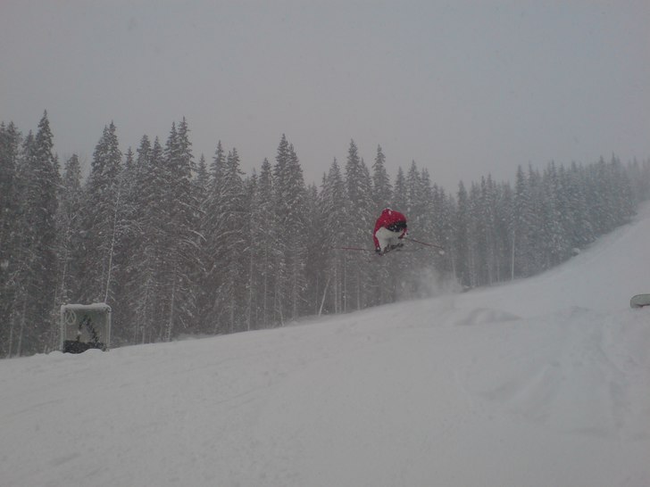 Andra dagen i säfsen . Foto: Rasmus bremholt. Åkare: Patric Millby.