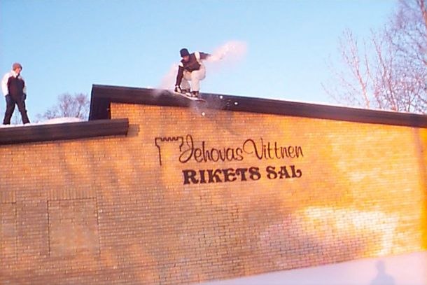 Tyckte det var en lite kaxig bild bara... Foto: Ludvig Boström. Åkare: Jag.