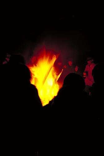 Snön var sen i Fernie detta år, locals började . Foto: Jonas Abrahamsson.