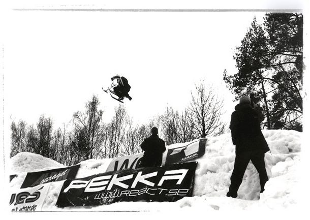 Pekka gör en 360.. Åkare: Pekka.