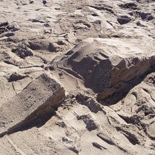 mit skid hopp i sand.