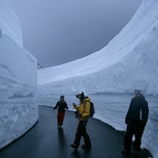 Lagom med sn&ouml; var det ju i allafall.. Foto: jag. &Aring;kare: Danne,reine,Carro.