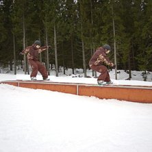 &auml;nnu en ihopklippt rail =). Foto: Daniel Eriksson. &Aring;kare: Mattias.