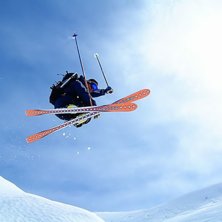 Sam luftar sina extrembelag.... Foto: Markus Ottosson. &Aring;kare: Sam Alinski.